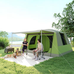 Outsunny 8-person camping tent with veranda A20-052 Cort