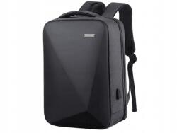 Verk 14687 zárható utazó laptop hátizsák, 42×30×14 cm, fekete-szürke (14687_SZ)