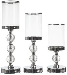 Ruhhy 22314 Glamour szett, 3 darab, ezüst (22314)