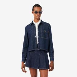 Lacoste Női farmer ing Lightweight Denim Bleu 38 (CF8406-RNE)