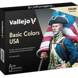 Vallejo Vallejo: 70.140 Model Color Figurákhoz Alapszínek Usa (16 x 18 ml) /Val