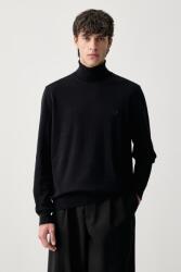 Fred Perry férfi gyapjú garbó - sötétkék S