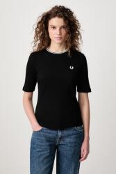 Fred Perry női t-shirt pamuttal - fekete 38