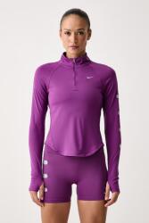 Nike sportos hosszúujjú felső női Tempo Flash Dri-FIT - lila M