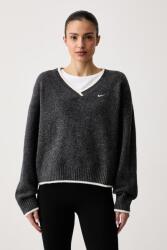 Nike pulóver női gyapjú hozzáadásával Chill Knit - szürke XL