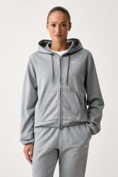 Nike edzős melegítőfelső női Studio Fleece Therma-FIT - szürke XL