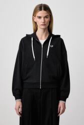 Fred Perry cipzáras melegítőfelső gyerek pamut - szürke 34