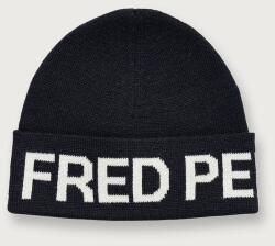 Fred Perry gyapjú sapka - sötétkék Univerzális méret