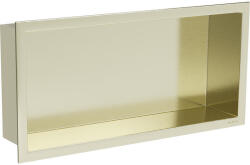 Mexen X-Wall-R beépíthető falfülke peremmel 45 x 20 cm, szálcsiszolt arany (1950452010)