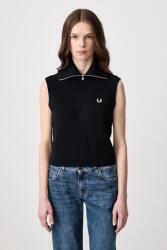 Fred Perry mellény női gyapjú hozzáadásával - sötétkék 34