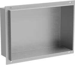 Mexen X-Wall-NR beépíthető falfülke perem nélkül 30 x 20 cm, inox (1911302010)