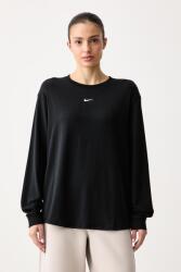 Nike hosszú ujjú edzős pulóver női One Relaxed Dri-FIT - fekete L