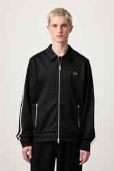 Fred Perry cipzáras melegítőfelső férfi - fekete M - answear - 61 990 Ft