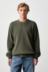 Fred Perry pulóver férfi pamut - zöld S