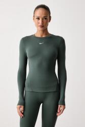 Nike hosszú ujjú edzős pulóver női One Fitted Dri-FIT - zöld M