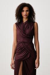 Rick Owens Lilies top női viszkóz Magnetic - burgundia M