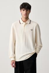 Fred Perry hosszúujjú férfi pamut - bézs S