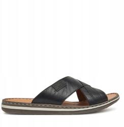 RIEKER férfi flip-flop papucs RIEKER-CEO-21082-00 fekete 45-ös méret