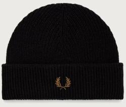 Fred Perry gyapjú sapka - fekete Univerzális méret