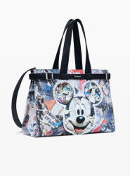 Desigual Mickey nagy táska farmer hatású