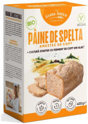 Grana Antico Amestec de copt pentru paine semialba de spelta, in cutie, bio 400g Grana Antico