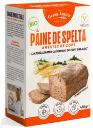 Grana Antico Amestec de copt pentru paine integrala de spelta, in cutie, bio 450g Grana Antico