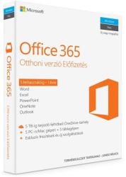 Microsoft Office 365 Home Premium 32/64bit HUN (1 User/5 Device/1 Year) 6GQ-00162
