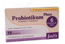 JutaVit Probiotikum Plusz kapszula 15 db