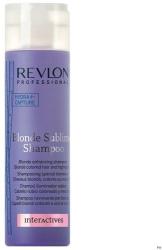 Revlon Interactives Blonde Sublime hamvasító sampon szőke hajra 250 ml