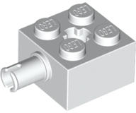 LEGO® Kocka 2x2 méretű pin csatlakozóval és tengely foglalattal 6232c