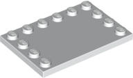 LEGO® Lap 4x6 méretű, 3 szélén bütyökkel 6179c