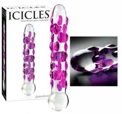 Pipedream Icicles - No.7 gyöngyös üveg dildó