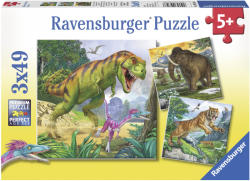 Ravensburger Dinoszauruszok 3x49 db-os (09358)