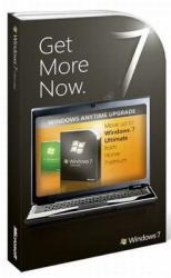 Microsoft Windows 7 Home Premium to 7 Ultimate Retail Anytime Upgrade ENG 39C-00003