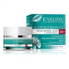 Eveline Cosmetics bioHyaluron 40+ nappali és éjszakai arckrém 50 ml