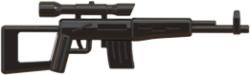 LEGO® CB006 CombatBrick fegyver SVD Dragunov mesterlövész-puska