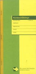 Állami Nyomda Nyomtatvány, kézbesítőkönyv, 100 lap, C. 5230-29