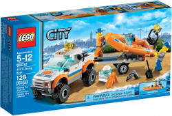 LEGO® City - 4x4 Könnyűbúvár hajó (60012)