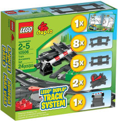 LEGO® Duplo - Kiegészítő sín garnitúra 10506
