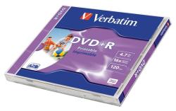 Verbatim DVD+R 4.7GB 16x - Nyomtatható AZO (DVDV+16N)