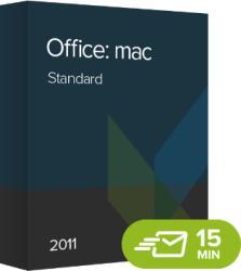 Microsoft Office 2011 MAC Standard (1 PC) 3YF-00096