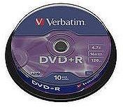 Verbatim DVD+R 8.5GB 8x - Suport rotund 10buc. Dual layer (43666)