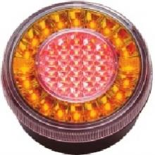 LAP Eletrical Lampa stop auto rotunda LED cu functii de Semnalizare-Ceata 12/24V
