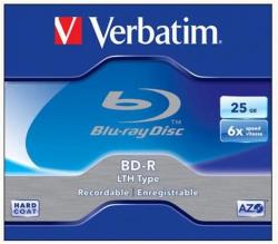 Verbatim BluRay BD-R 25GB 6x - LTH (BRV-6L)