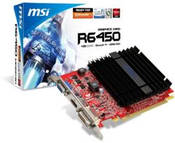 MSI Radeon HD 6450 1GB GDDR3 64bit (R6450-MD1GD3H)