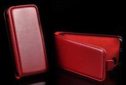 Tel1 Slim Flip Sony Xperia P case red