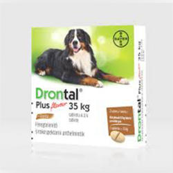 Drontal Plus 35 féreghajtó tabletta nagytestű kutyának 1 db