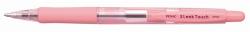 PENAC SleekTouch golyóstoll 0.7mm, nyomógombos, rózsaszín tolltest - Kék (TICPSP)
