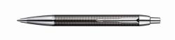 Parker I. M. Premium golyóstoll, ezüst színű klip, acélszürke színű tolltest - Kék (ICPIMPGT02)