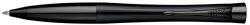 Parker Urban Premium golyóstoll, ezüst színű klip, matt fekete tolltest - Kék (ICPUPGT02)